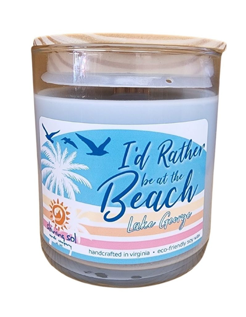I'd rather be at the Beach LG - Medium Jar - 9 Oz.